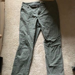 EUC J crew Frankie Khaki pants